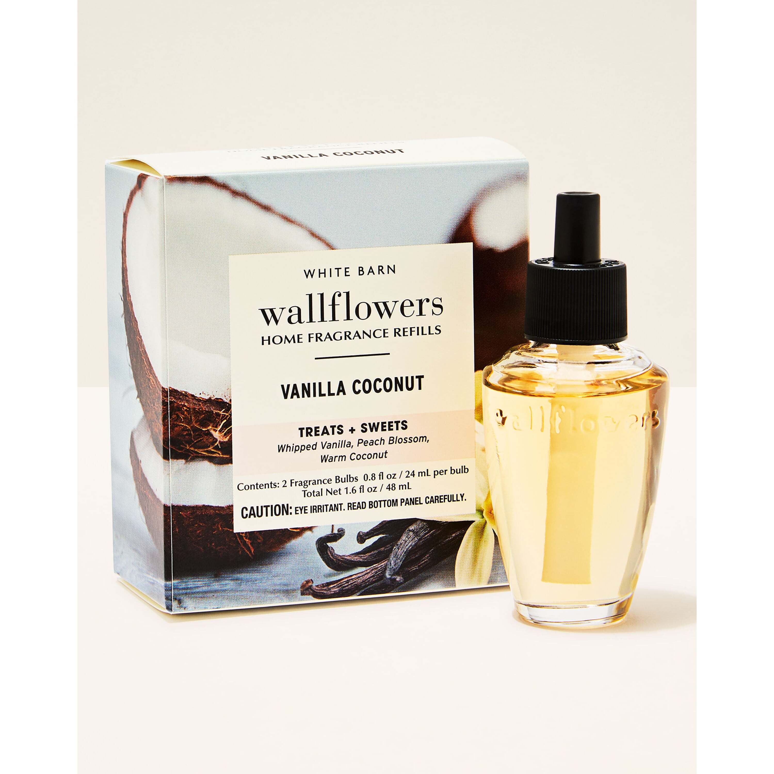Vanilla Coconut Wallflowers Refills 2-Pack