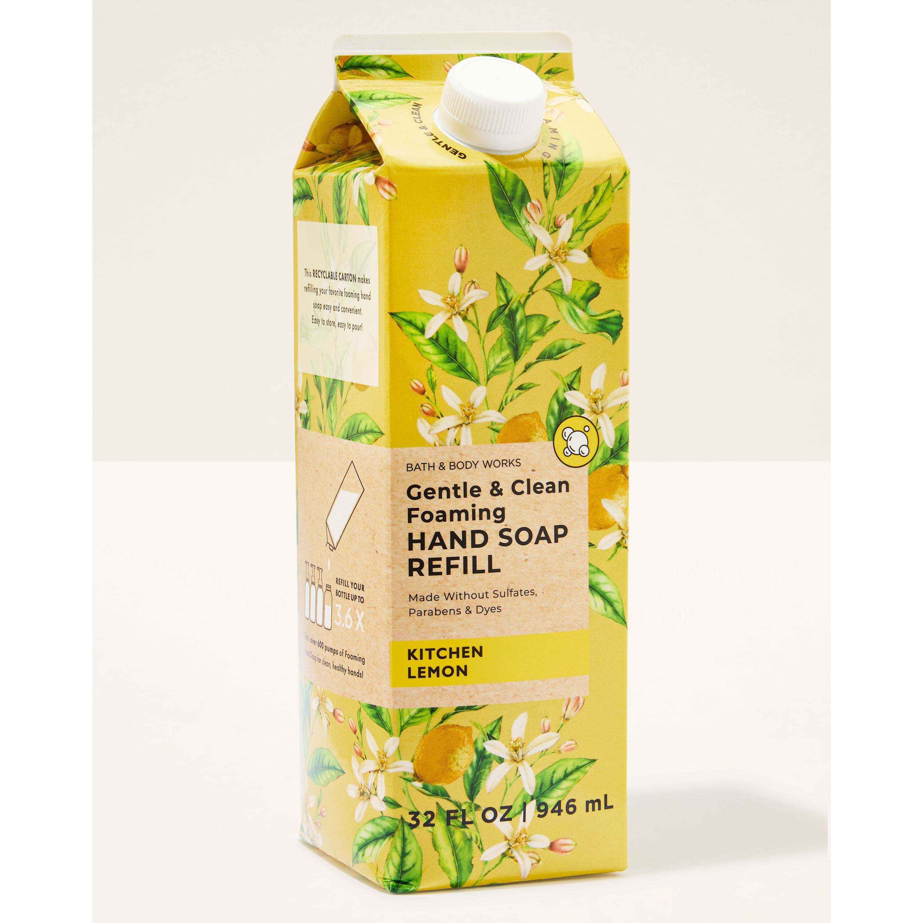 Kitchen Lemon Gentle & Clean Foaming Refill