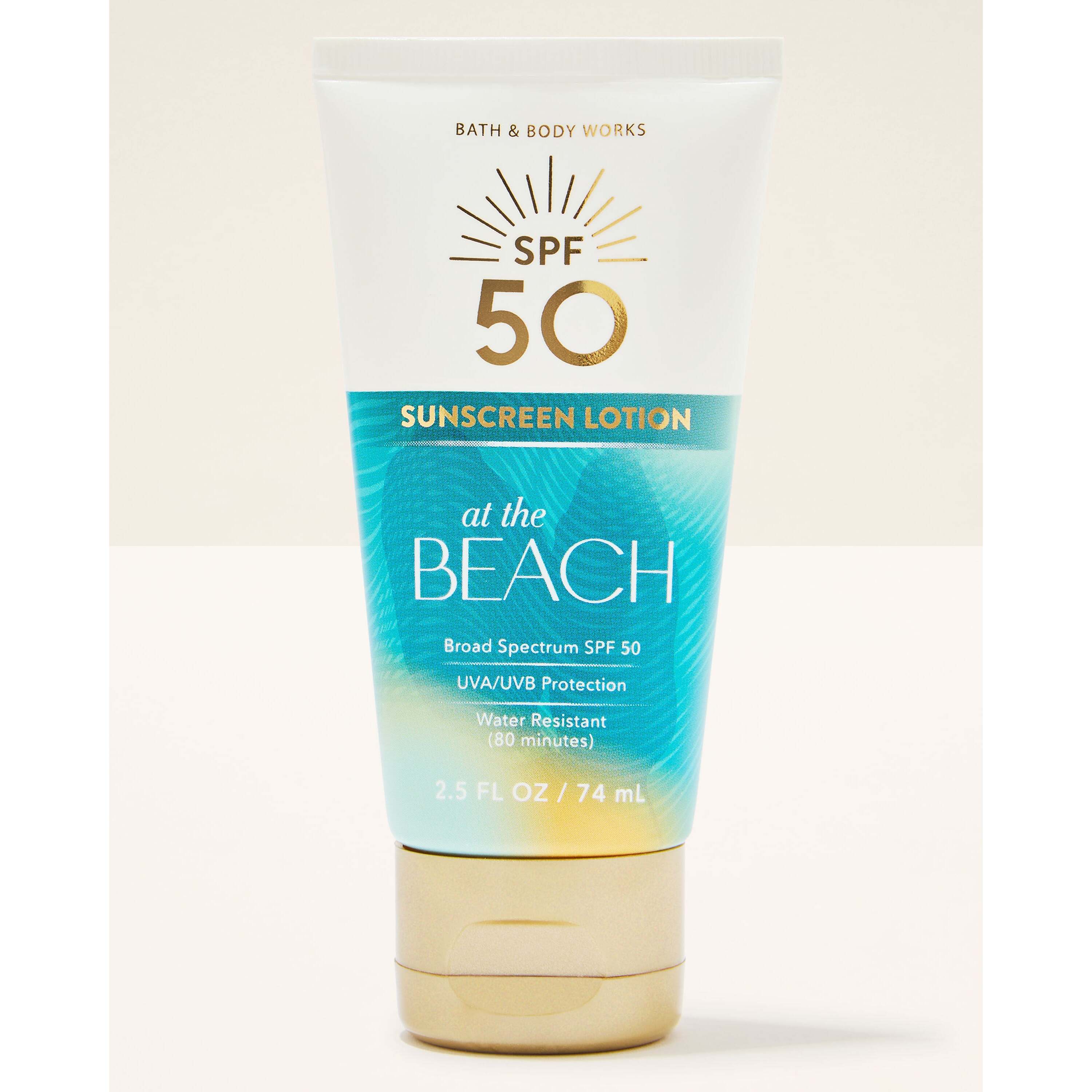At The Beach Travel Size Spf 50 Lotion