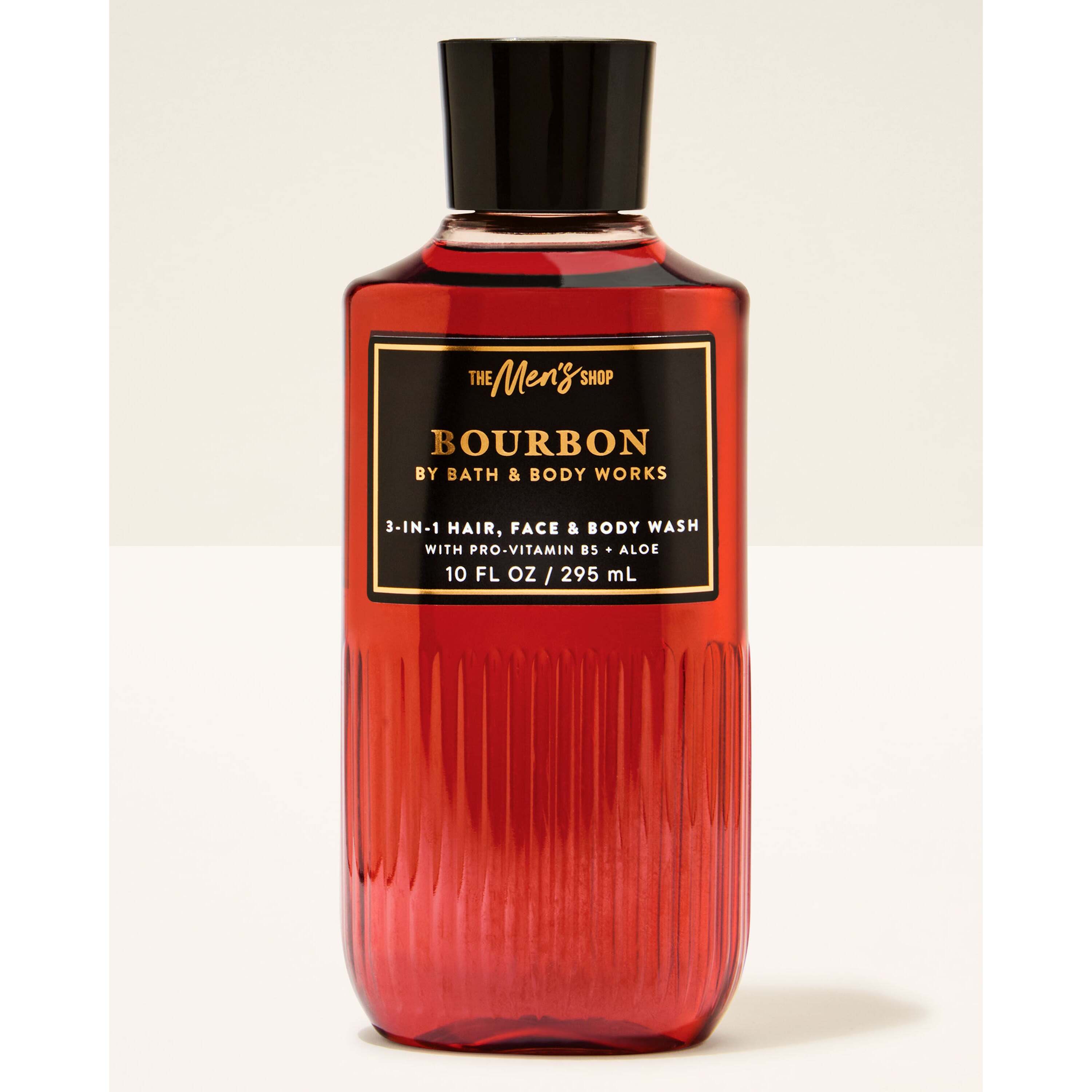 Bourbon 3-In-1 Hair, Face & Body Wash