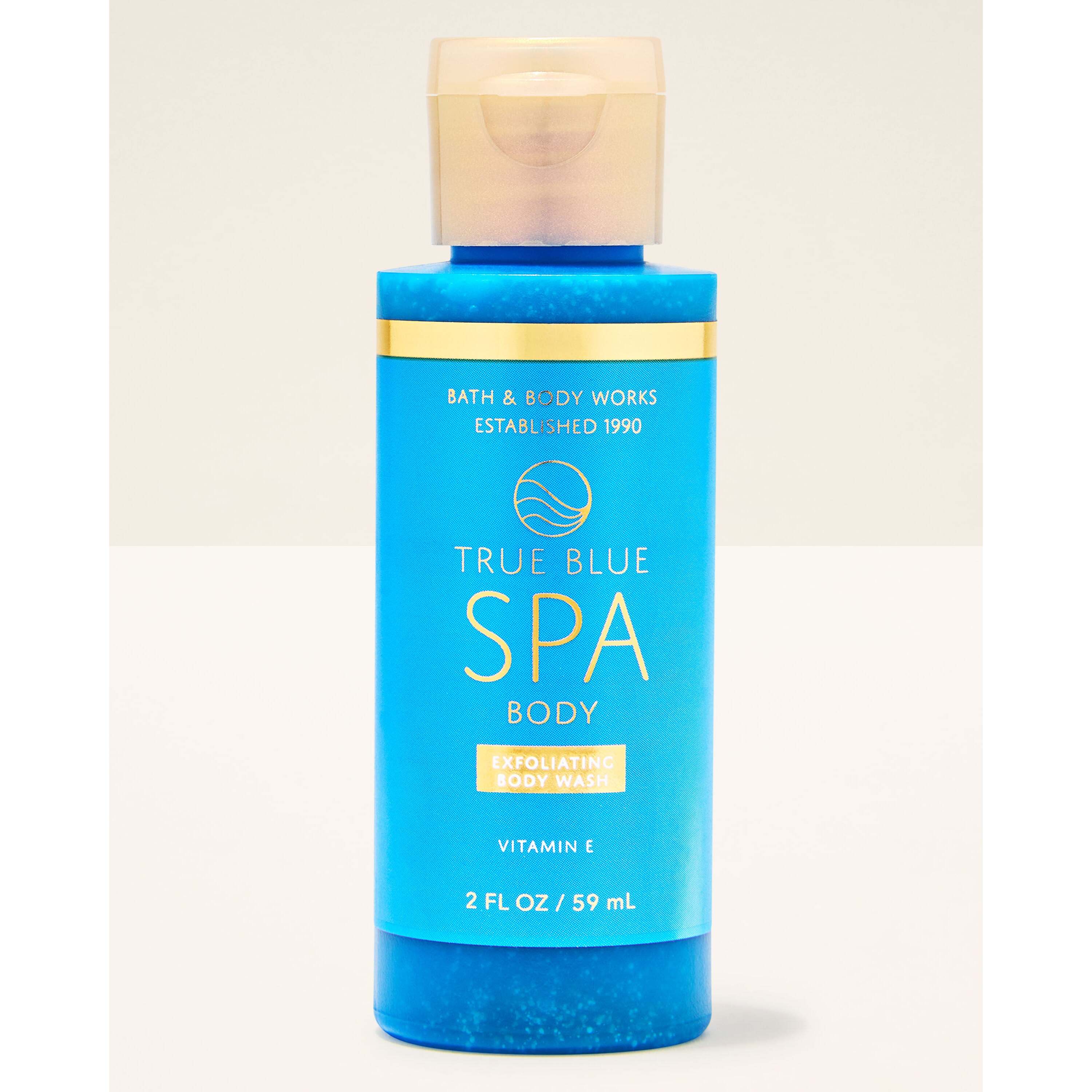 True Blue Spa Travel Size Exfoliating Body Wash