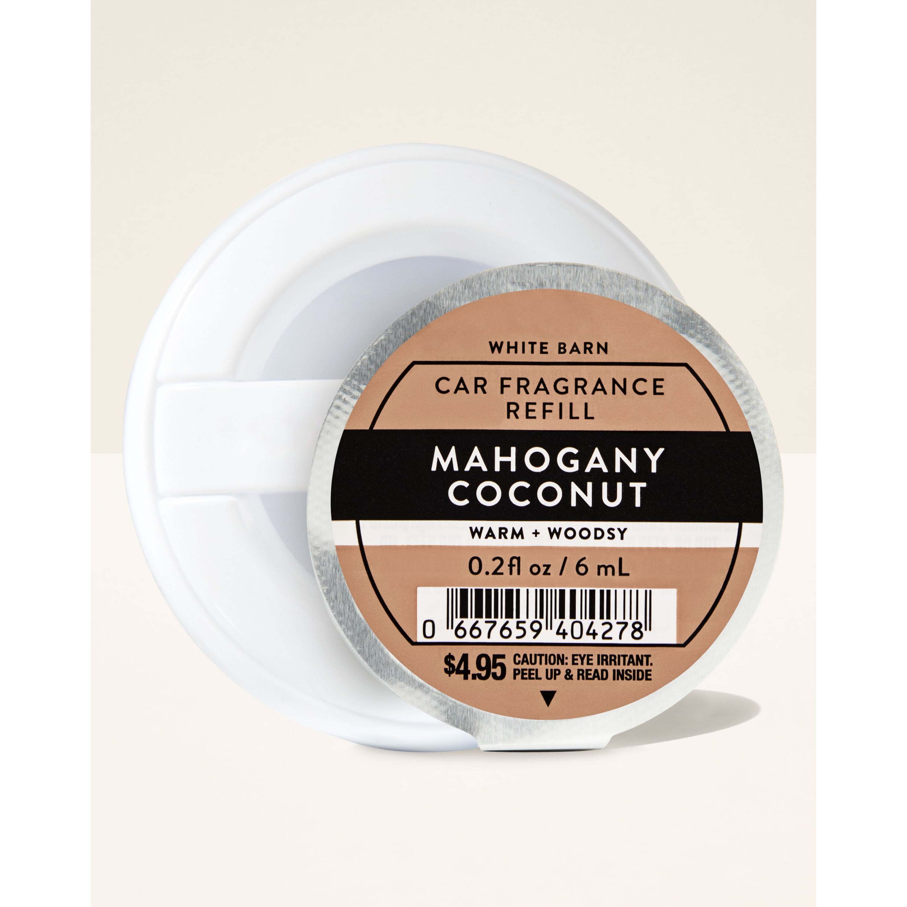 Mahogany Coconut Car Fragrance Refill