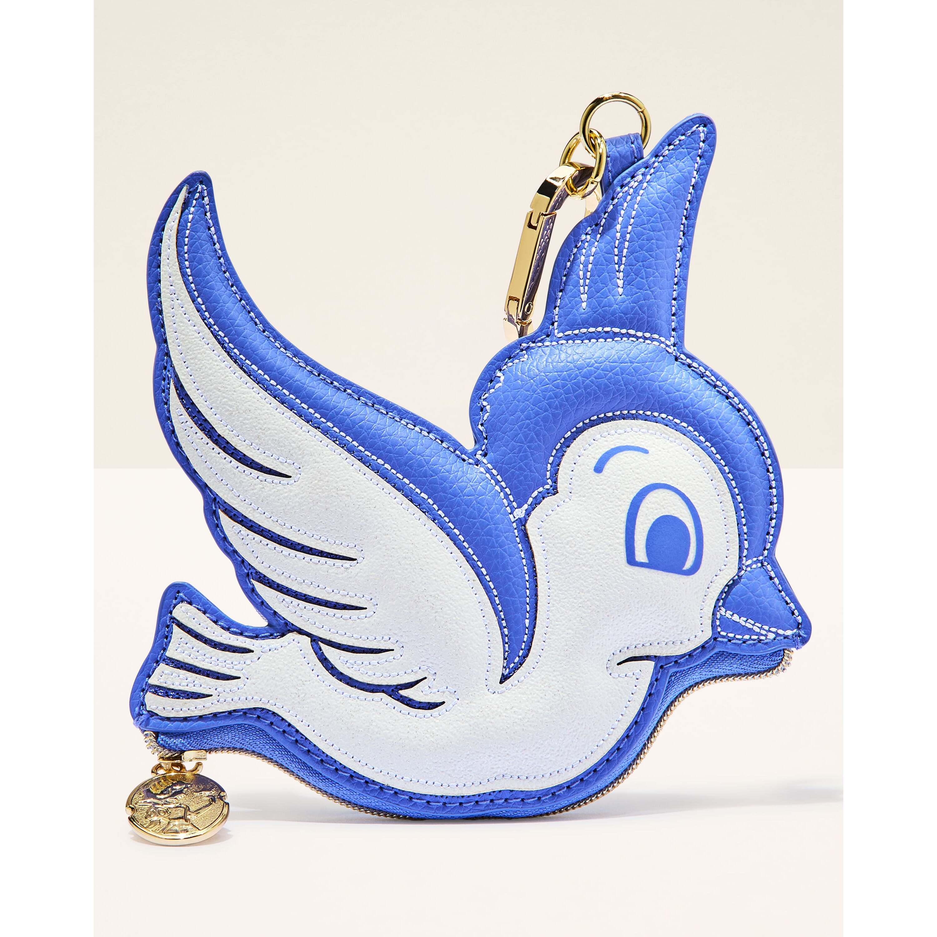 Snow White Blue Bird Coin Purse
