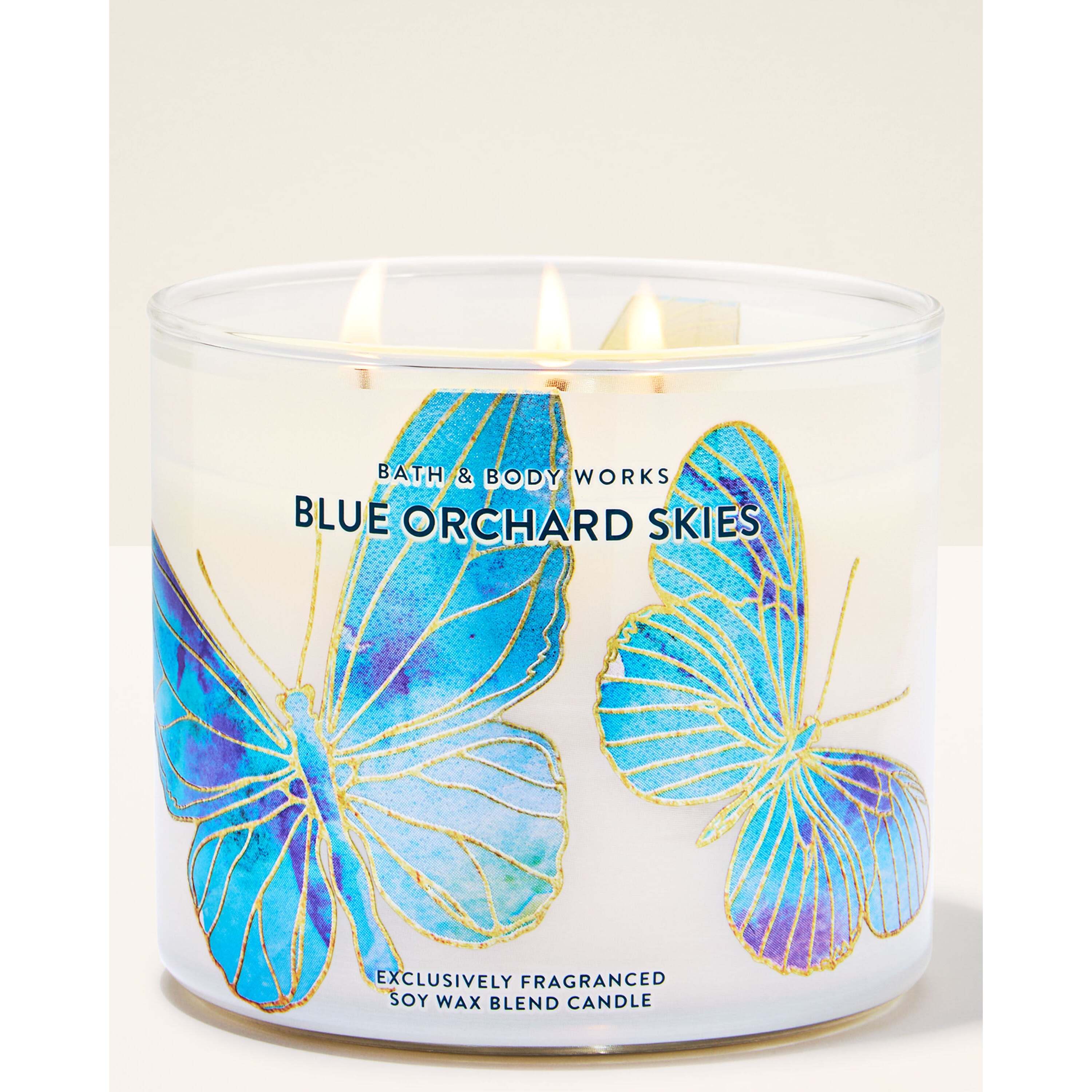 Blue Orchard Skies 3-Wick Candle