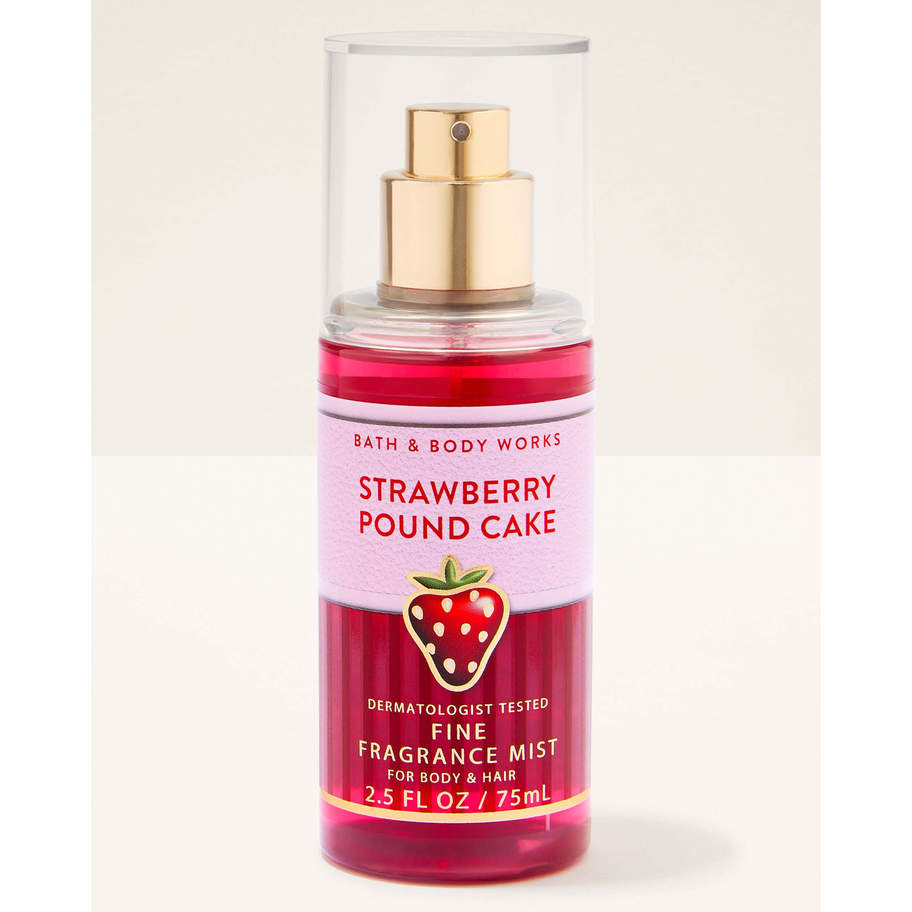 Strawberry Pound Cake Travel Size Fine Fragrance Mist