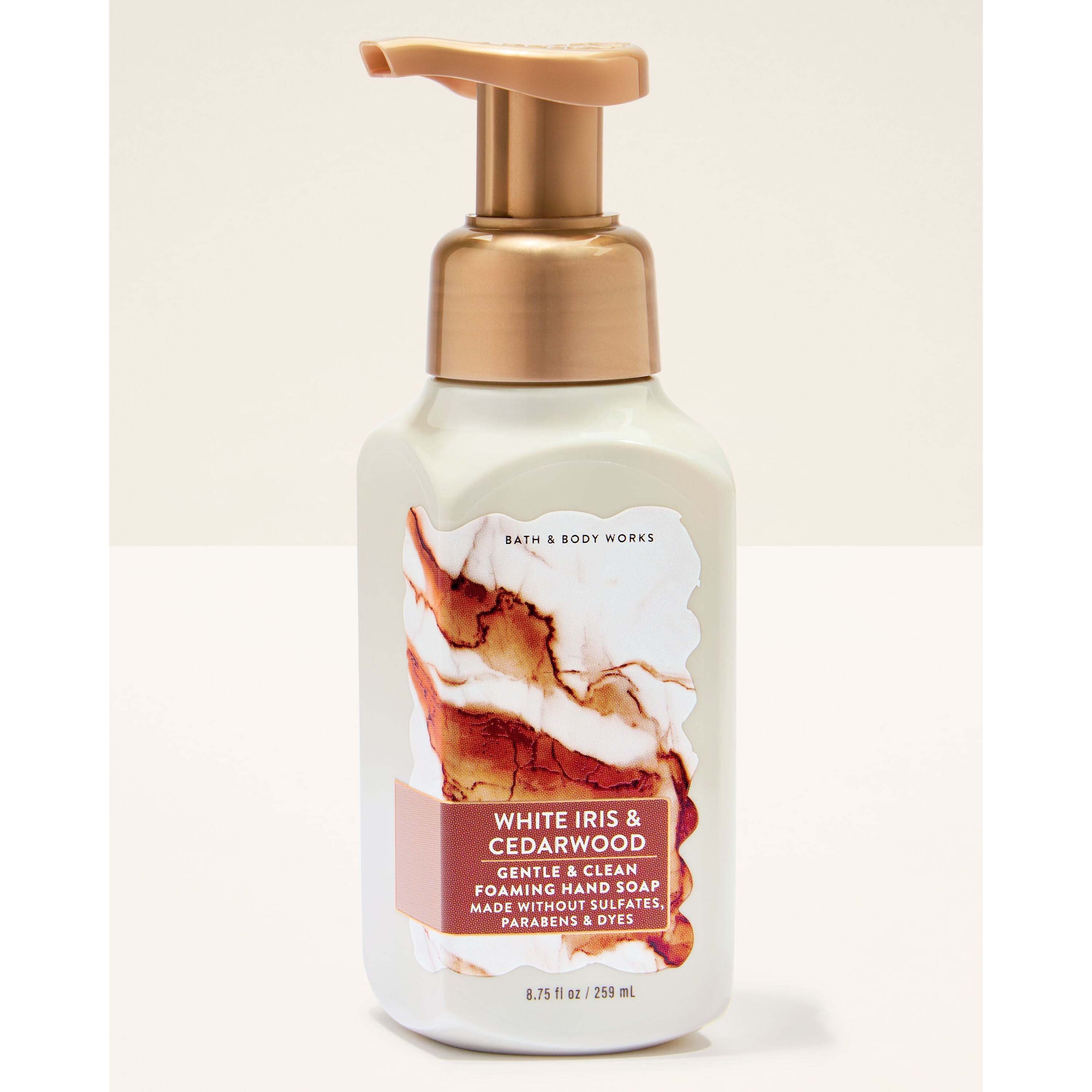 White Iris & Cedarwood Gentle & Clean Foaming Hand Soap