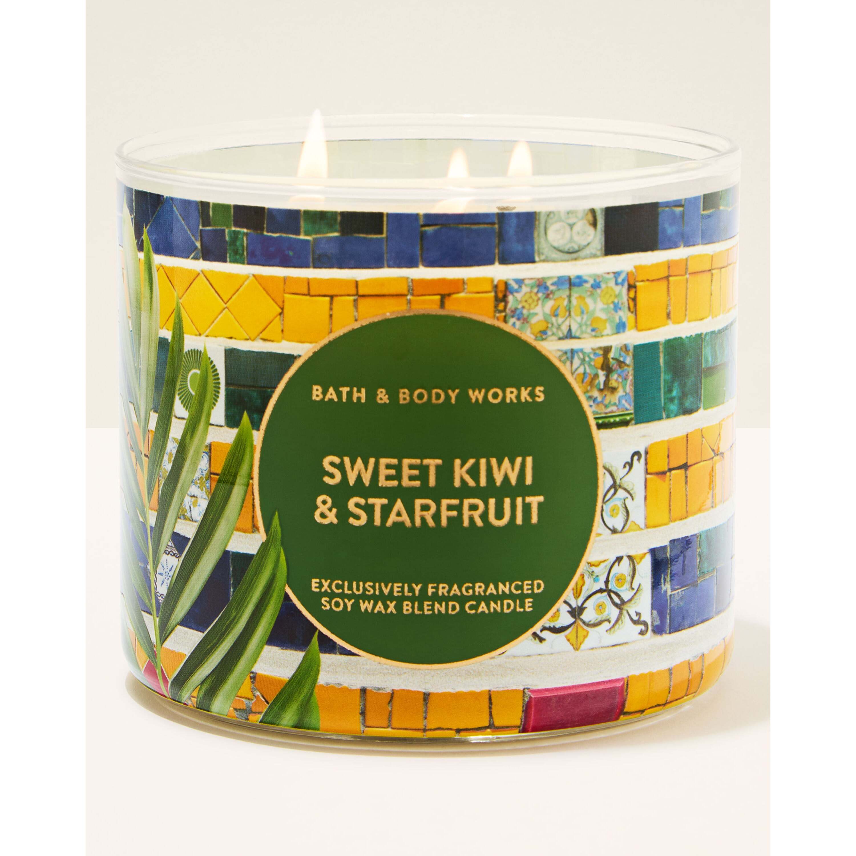 Sweet Kiwi & Starfruit 3-Wick Candle