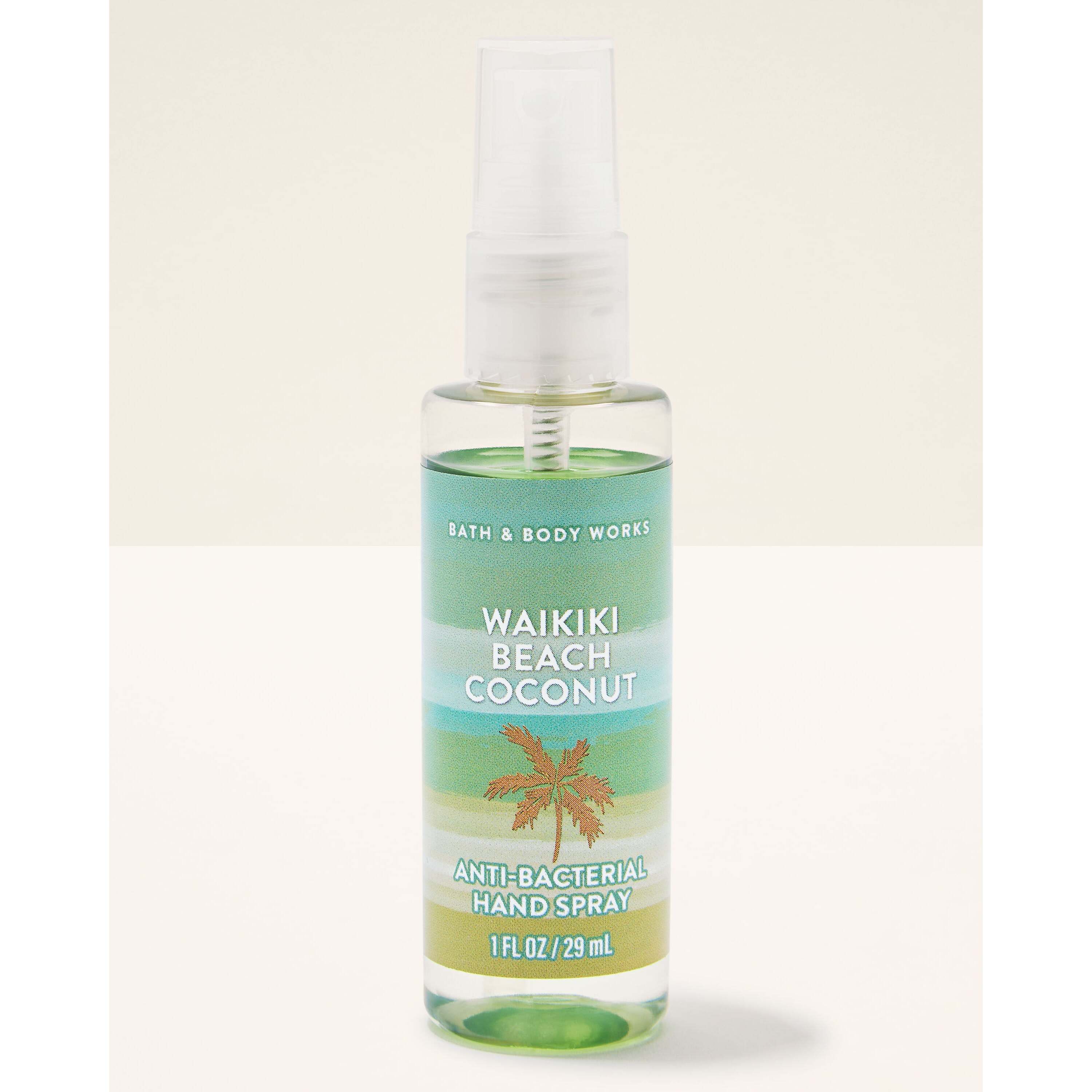 Waikiki Beach Coconut Hand Sanitizer Spray